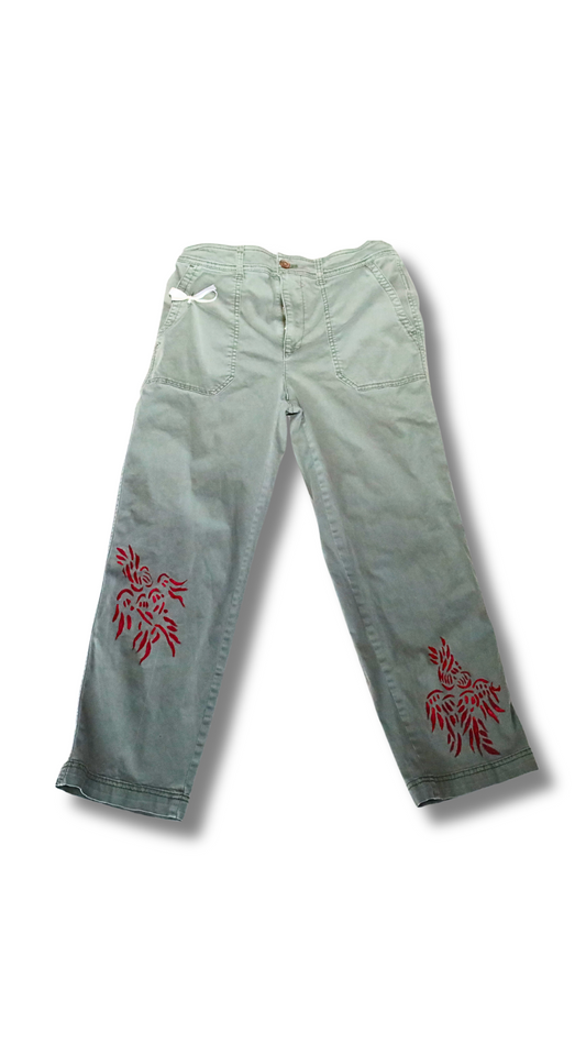 Red Women’s Workwear Pants